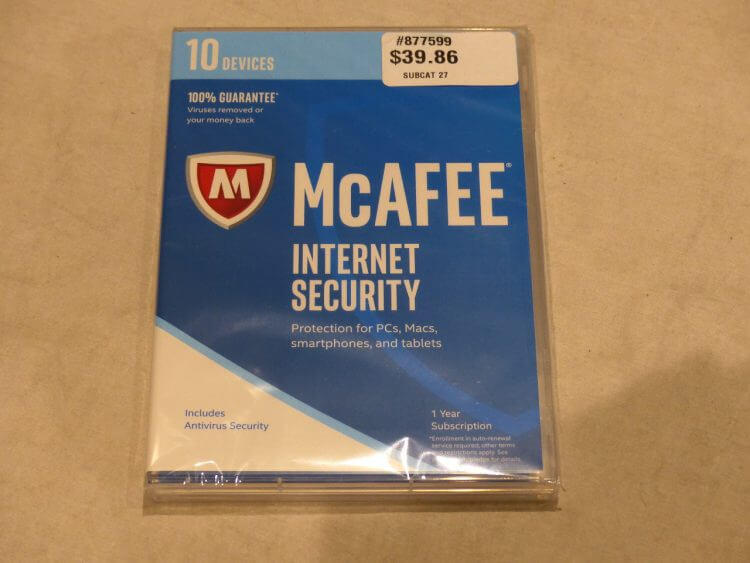 McAfee Internet Security 2019 (6 Aylık Lisans) Anahtarı Al