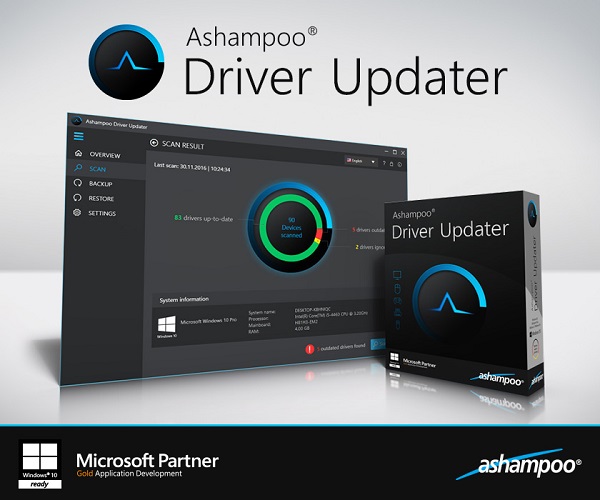 Ashampoo Driver Updater İndir – Full Türkçe 1.2.1.53382